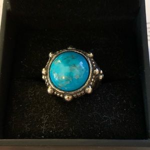 Turquoise and Silver Ring